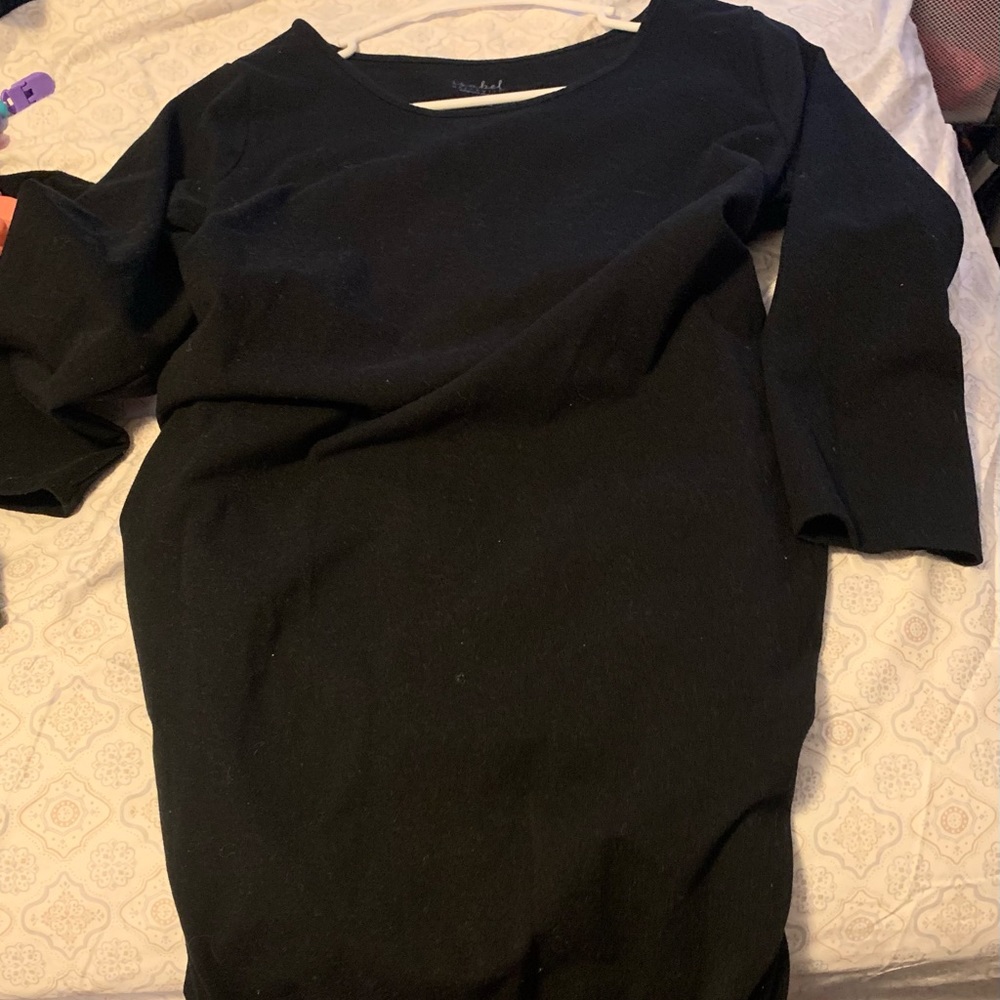 Maternity Sweater and Dress